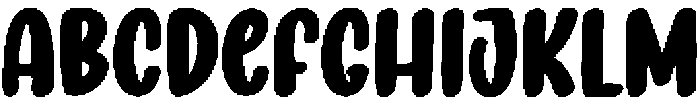 Cute Baby Regular otf (400) Font UPPERCASE
