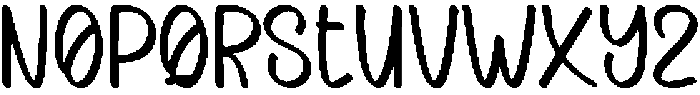 Cute Banana Regular otf (400) Font LOWERCASE