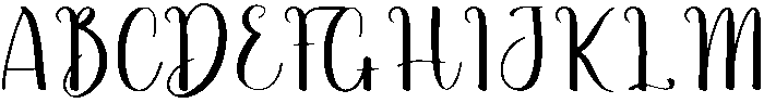 Cute Barbie Regular otf (400) Font UPPERCASE