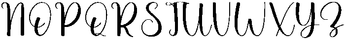 Cute Barbie Regular otf (400) Font UPPERCASE