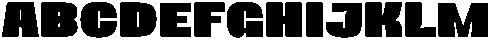 Cute Bold Regular otf (700) Font UPPERCASE