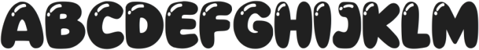 Cute Bubble Regular otf (400) FONT