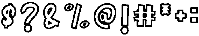 Cute Bundle Regular otf (400) Font OTHER CHARS
