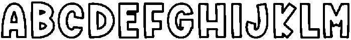 Cute Bundle Regular otf (400) Font UPPERCASE