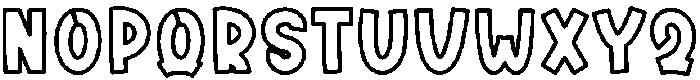 Cute Bundle Regular otf (400) Font UPPERCASE