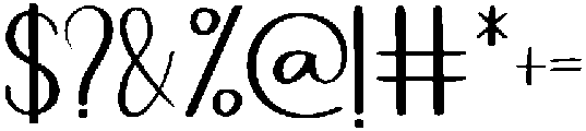 Cute Bunny Regular otf (400) Font OTHER CHARS