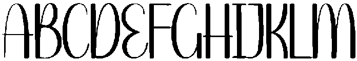 Cute Bunny Regular otf (400) Font UPPERCASE