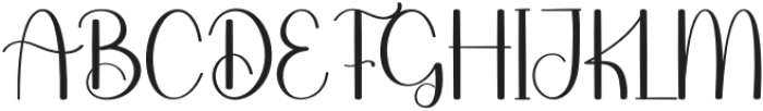 Cute Darling Regular otf (400) Font UPPERCASE