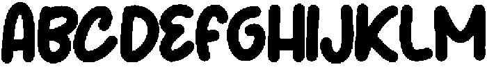 Cute Emilo Regular otf (400) Font UPPERCASE