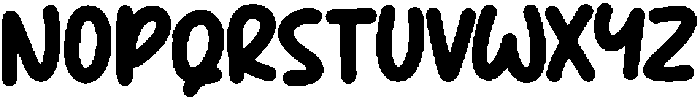 Cute Emilo Regular otf (400) Font UPPERCASE