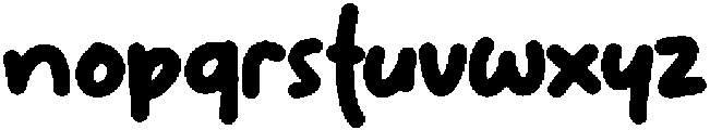 Cute Emilo Regular ttf (400) Font LOWERCASE