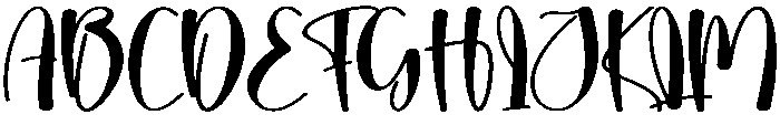 Cute Fruit Regular otf (400) Font UPPERCASE