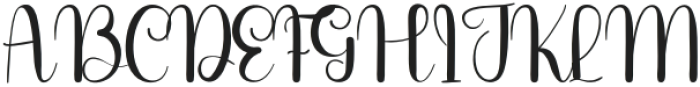 Cute Grirl Regular otf (400) Font UPPERCASE