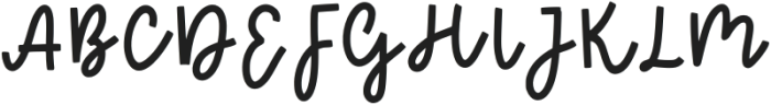 Cute Kitten Regular otf (400) Font UPPERCASE