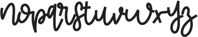 Cute Kitten Regular otf (400) Font LOWERCASE