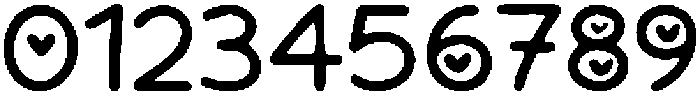 Cute Loopy Regular otf (400) Font OTHER CHARS