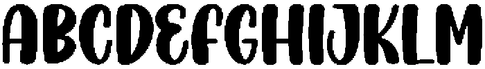 Cute Love Regular otf (400) Font UPPERCASE