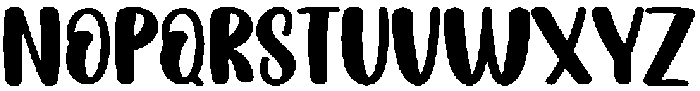 Cute Love Regular otf (400) Font UPPERCASE