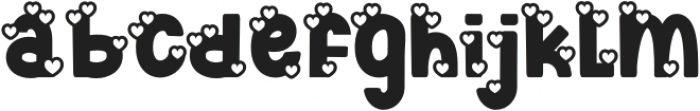 Cute Love Story Two otf (400) Font LOWERCASE