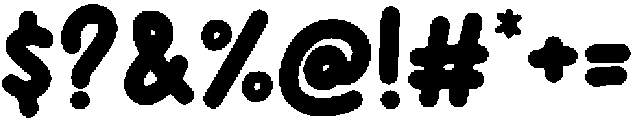 Cute Molina Regular otf (400) Font OTHER CHARS