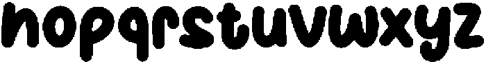 Cute Molina Regular ttf (400) Font LOWERCASE