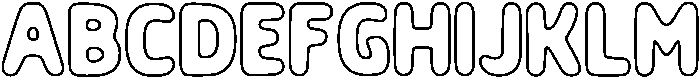 Cute Outline Regular otf (400) FONT