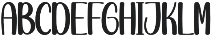 Cute Quality Regular otf (400) Font UPPERCASE