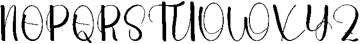 Cute Rabbit Regular otf (400) Font UPPERCASE