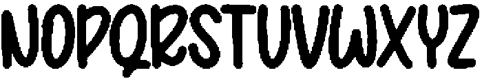Cute Roliya Regular ttf (400) Font UPPERCASE