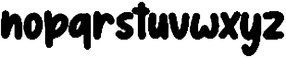 Cute Roliya Regular ttf (400) Font LOWERCASE