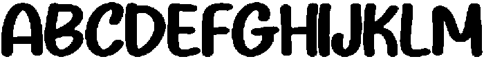 Cute Rusly Regular ttf (400) Font UPPERCASE