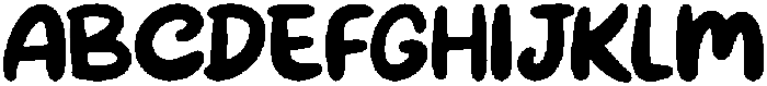 Cute Salira Regular otf (400) Font UPPERCASE