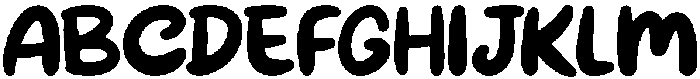 Cute Salira Regular ttf (400) Font UPPERCASE