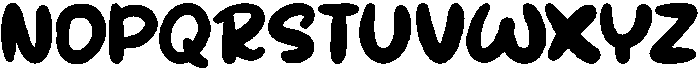 Cute Salira Regular ttf (400) Font UPPERCASE