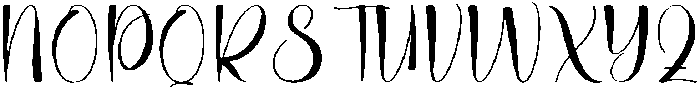 Cute Santa Regular otf (400) Font UPPERCASE