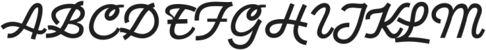 Cute Sealion Regular otf (400) Font UPPERCASE