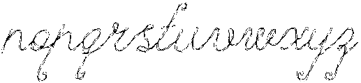 Cute Sign Regular otf (400) Font LOWERCASE