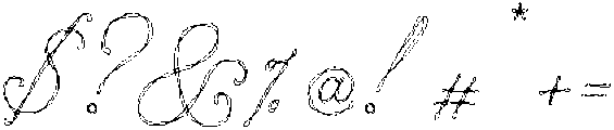 Cute Sign Regular ttf (400) Font OTHER CHARS
