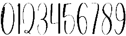 Cute Signature Regular otf (400) Font OTHER CHARS