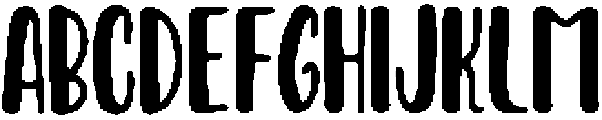 Cute Sumira Regular otf (400) Font UPPERCASE