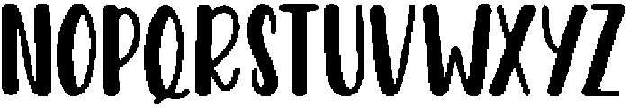Cute Sumira Regular otf (400) Font LOWERCASE