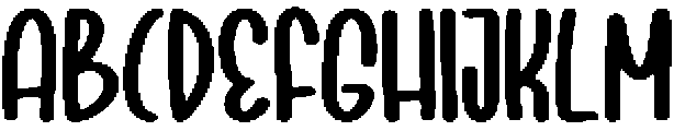 Cute Swile Regular otf (400) Font UPPERCASE