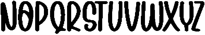 Cute Swile Regular otf (400) Font UPPERCASE
