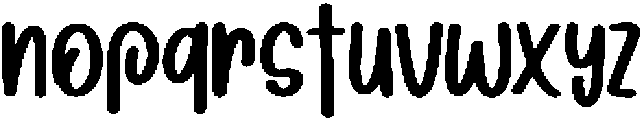 Cute Swile Regular otf (400) Font LOWERCASE