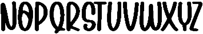 Cute Swile Regular ttf (400) Font UPPERCASE