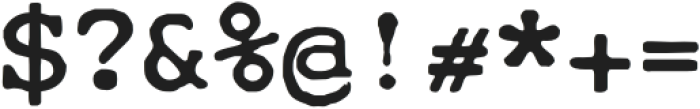 CuteTypewriter-Regular otf (400) Font OTHER CHARS