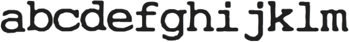 CuteTypewriter-Regular otf (400) FONT
