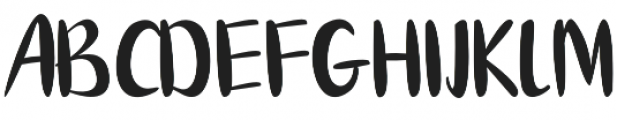 Cutebold Regular otf (700) Font UPPERCASE