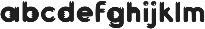 Cutecrab Bold ttf (700) Font LOWERCASE