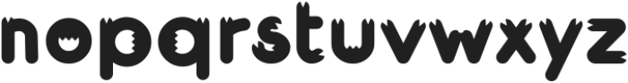 Cutecrab Bold ttf (700) Font LOWERCASE